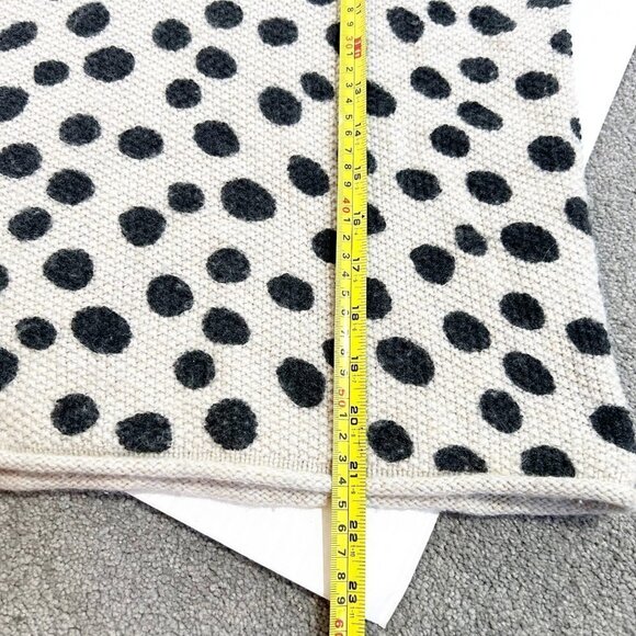 🌷SALE Madewell Leopard Dot Pullover Sweater Size Small Merino Wool Polkadot - Picture 15 of 16